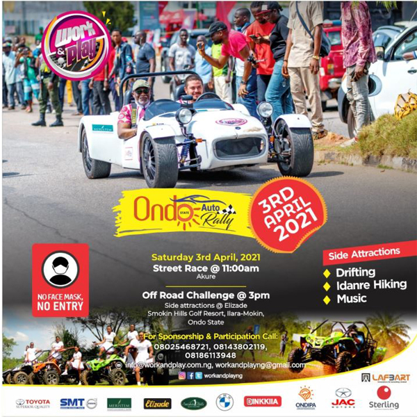 Ondo Auto Rally Date